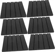 Kisangel 6pcs Sound Panel Flame Retardant Acoustic for Sound Isolation High Density for Studio Home and Recording Spaces