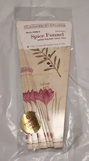6 Pack Meadowsweet Kitchens Herb and Spice Funnel Beige BSF/BT