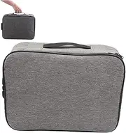 MOKKHNB Document Lock Bag Portable Multi File Organizer for Home Office Durable Storage for Passports Important Documents Travel Friendly Design
