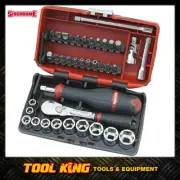 Sidchrome 38 Piece 1/4 Drive Nano Socket Set Metric