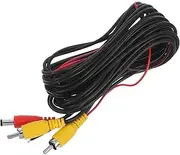 Homoyoyo Backup Camera Cable Combined Video Power Supply for Reliable Signal Transfer Compatible with Truck Rv Reversing Systems for Seamless Installations and Extended Reach