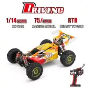 WLtoys RC Car 1/14 75Km/h 4WD 2.4GHz Brushless RC Off-Road Car All Terrain L8C6
