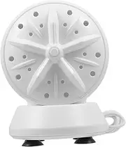 HOMSFOU Twin Turbine Mini Washing Machine Turbine Washer for Travel Laundry Cleaner Tool Portable Clothes Washer 30min Auto Cycle Compact and Stable