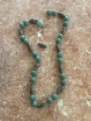 Natural Stone Ans Jade Necklace