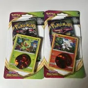 Pokemon TCG Vivid Voltage Booster Blister Pack Scorbunny and Grookey Set of 2