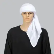 Dubai Arab Men Hijab Head Cover Wrap Shawls Keffiyeh Headwrap Islamic Bandanas