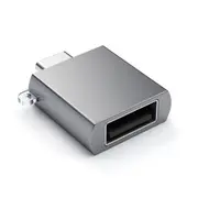 SATECHI USB-C to USB-A Female Adapter (Space Grey) [ST-TCUAM]