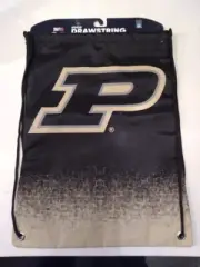 PURDUE BOILERMAKERS Drawstring Backpack FOCO One Size Color Black NWT