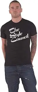 [Rock Off officially licensed products] The Style Council Stacked Logo T Shirt