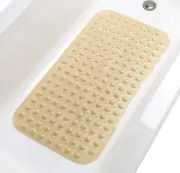 Large Non-Slip Bathtub & Shower Mat 31”X16” (Smooth/Non-Textured Tubs Only) Safe