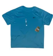NWT Nike Dri-Fit Ready Fitness Running Training Top Mens sz XL Lightweight Teal