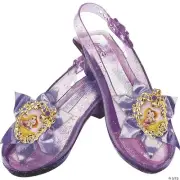 Disguise 218199 Disney Rapunzel Kids Sparkle Shoes One-size