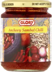 Glory Anchovy Sambal Chilli Paste, 250 G