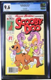 Scooby-Doo v2 #1 newsstand CGC 9.6 W RARE Harvey 1992