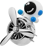 Car Air Freshener Diffuser - Car Deodorizer Air Freshener | Cute Astronaut with Rotating Propeller Automotive Interior Accessories for Men Women