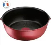 Tefal Ingenio Induction Multipan 22cm Non-Stick Deep Frypan Saucepan Wok Red