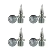 4x 14pc Sof Sole Track Cleat Steel Needle Spikes Running Traction w/ Wrench