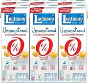 Lactasoy Soymilk Unsweetened Drink 250ml 6 pack