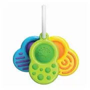 Fat Brain Toy Co Dimpl 10cm Sensory Clutch Toys w/ Large Key Ring Baby 0m+
