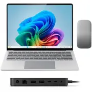 Microsoft Surface Laptop Copilot+ PC + Arc Mouse + Surface Thunderbolt 4 Dock