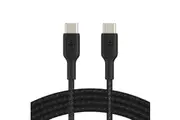 Belkin 1M Braided USB-C to USB-C Data Charging Cable for Smartphones Black
