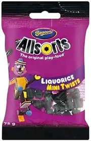 Beacon All Sorts Liquorice Mini Twists 75 g