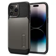 SPIGEN iPhone 14 Pro Max Case, 6.7 Inch 2022 Genuine Spigen Slim Armor MagFit MagSafe Magnet Heavy Duty Cover for Apple
