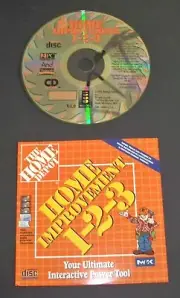 The Home Depot Home Improvement 1-2-3 CD-ROM - Instructional Windows 95/98
