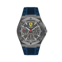 在飛比找PChome24h購物優惠-【Ferrari 法拉利】ASPIRE三環日曆競速賽車鋼帶腕