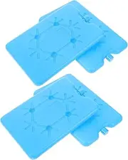 GRIRIW Lunch Box Ice Plate Bento Cooler Insulated Freezer Packs for Breastmilk Multipurpose Reusable Ice Packs
