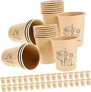 150Pcs Convenient Beverage Cups Wedding Juice Glass Coffee Cups Coffee Disposable Party Cups Decorative Cup Party Drink Cups Tableware Cup Household Thick Paper Portable
