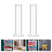 2 Pcs Hair Tie Display Stand Headband Storage Rack Hairband Holder Organizer