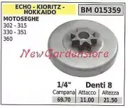 Pinion Echo Engine Chainsaw 302 315 330 351 360 1/4 " Teeth 8 015359