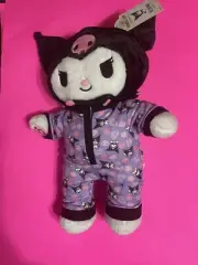 NEW Kuromi Exclusive Build A Bear Plush SANRIO HELLO KITTY STUFFED WITH SLEEPER
