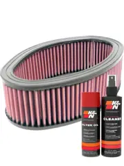K&N Air Filter E-1957 + Aerosol Recharge Kit fits AMC AMX 290 V8 PETROL