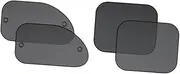 HAWILLOSCH 1Set Car Window Sun Shade UV Blocking Cover for Side Rear Windows Easy Install Mesh Sunshade Protects from UV Rays Heat Compatible with Vehicles