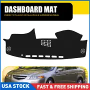 Black For Acura TL 2004-2008 DashMat Dash Cover Dashboard Mat Car Interior Pad