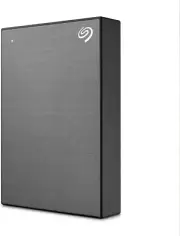 One Touch Portable External Hard Disk Drive with Data Recovery Services, 5TB, Gr