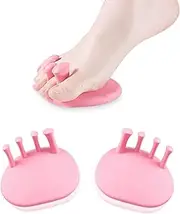A Pair of Flat Foot Thumb orthosis, Plantar Fasciitis Arch Support Toe Leg extensors, Suitable for Having Plantar Fasciitis,Bunions,Other Foot Pain,Pink