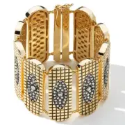 AKKAD “The Empress” Pave Bold Bracelet Sold Out Customer Pick!! HSN $199.95