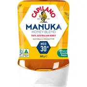 Capilano 100% Pure Australian Honey Active Manuka Mgo30+ Squeeze 340g