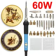 Burning iron set Burning iron 60W Engraving Kit Pyrography Soldering iron wood