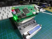 PiSCSI Zero V1.0 - Raspberry Pi Zero 2 W - DB25 SCSI double adapter board - New!