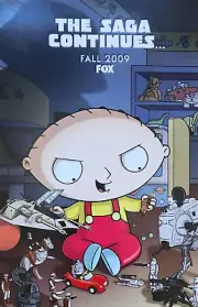 Stewie The Saga Continues Hoth Battle Family Guy from SDCC 11 x 17 Poster