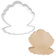 Clamshell Cookie Cutter - Biscuit Cutter - Baking - 3 Sizes
