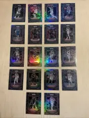18- 2022-23 PRIZM MONOPOLY BLACK ICONS SP-18 CARD LOT- VERY NICE CONDITION