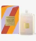 GLASSHOUSE Eager For Espresso Candle 380g Double Shot Tiramisu NIB Sugar Coated