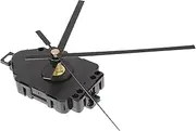 KALLORY 1 Set Bell Movement Accessories Large Hands Operated Battery Mechanism Clock Mechanism Mechanical Digital Clock Wall Motor Modern Movement Large Digital Battery Black Black Metal