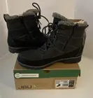JBU by Jambu Women's Sz 7.5M Alaska Waterproof Black Boots Doctor Accepted Lined