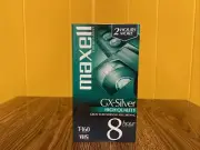Maxell GX-Silver T-160 High Quality 8 Hour VHS Cassette New Sealed
